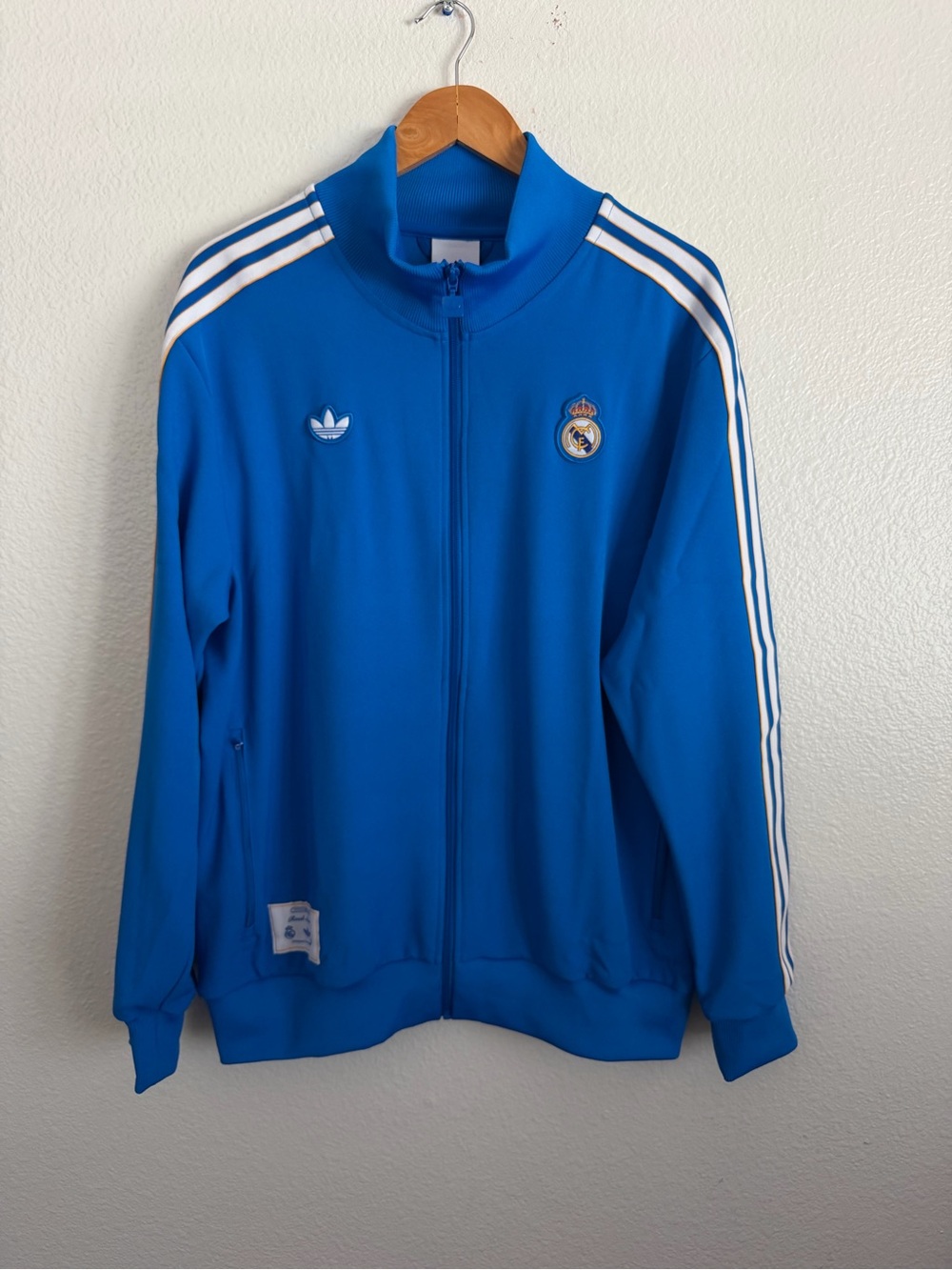 Adidas Real Madrid Terrace Icons Track Jacket Ronaldo Vinicius Junior Size XL
